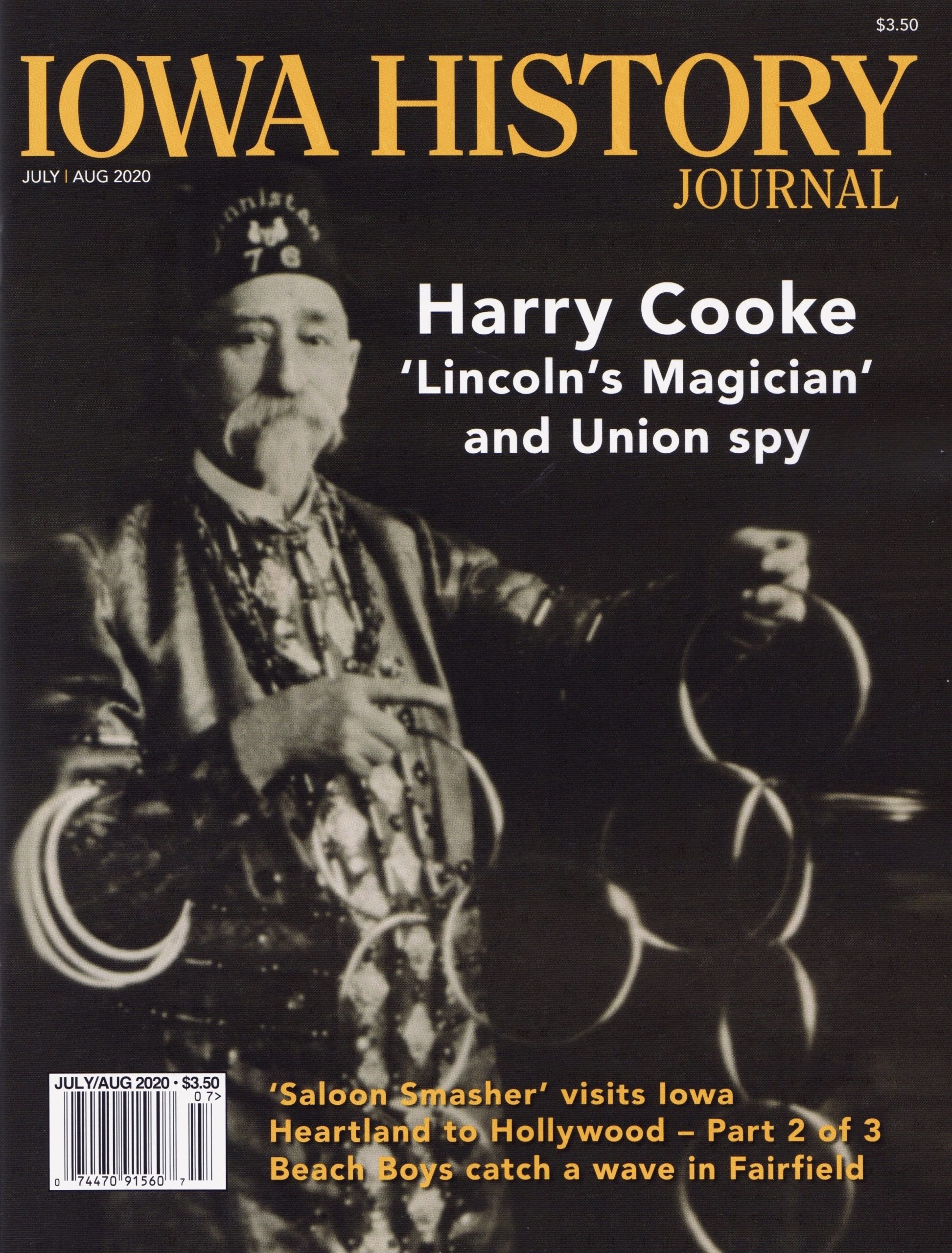 Volume 12, Issue 4 - Harry Cooke 'Lincoln's Magician' 