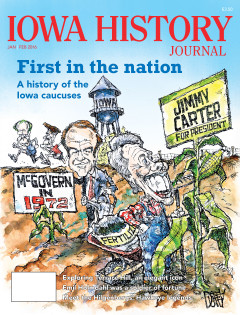 Since 1972, the Iowa caucuses have bloomed and grown to a phenomenon covered by national and international media. Our cover story, which publishes one month ahead of the 2016 Iowa caucuses, delves into the history of them and includes perspectives from David Yepsen , former Des Moines Register chief political writer.