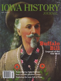 William Frederick "Buffalo Bill" Cody was born in Scott County near Le Claire in 1846, and perhaps the most well-known celebrity in the world at the turn of the 20th century.