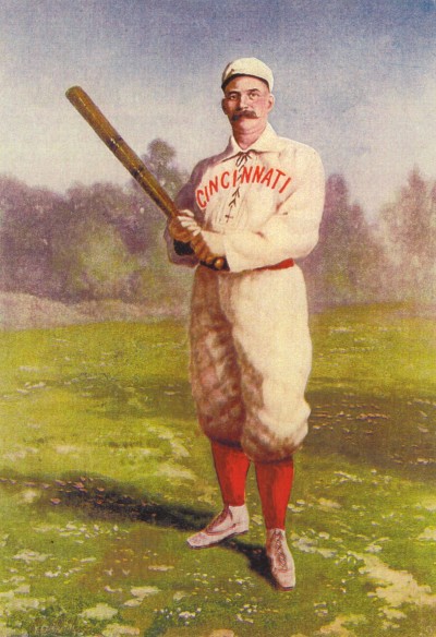 Cal McVey, born on Aug. 30, 1849, became the youngest player on the first professional baseball team; the Cincinnati Red Stockings of 1869.