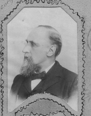 Henry Sabin was a revered leader of rural school improvements in Iowa and across the United States during the late 19th and early 20th centuries. Photo courtesy of Clinton County Historical Society